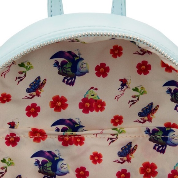 Loungefly Pixar A Bug's Life Earth Day Heimlich Mini Backpack WDBK2246 - Picture 4 of 6
